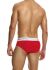 - "Staple 3-pack Briefs - Red/Blue/Aqua" ( 3 .) 