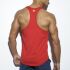 - "Fitness Badge Plain Tank Top - Red" 