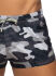 - "Camouflage Swim Mini Shorts - Camouflage / Charcoal" 