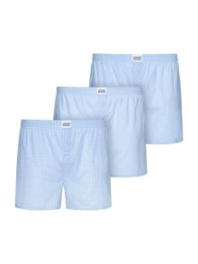 - "315600 Boxer Woven 3 Pack - Shirting Blue" ( 3 .) 