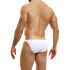 - "Peace Low Cut Briefs - White" 