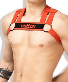  "Bulldog Harness - Red" 