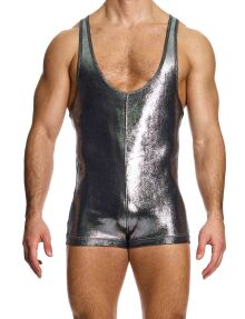   "Metal Onesie - Silver" 