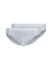 - "Cotton Rib Slim Waist Briefs 2 Pack Silver Melange" ( 2 .) 