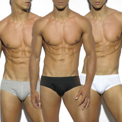 - "Basic Cotton Briefs 3-Pack" ( 3 .) 