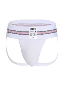 - "FUKR Retro Jockstrap - White" 