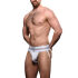 - "FUKR Retro Jockstrap - White" 