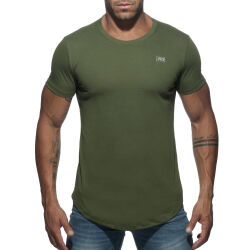 Футболка "Basic U-Neck T-Shirt - Khaki"