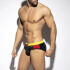 - "Flags Swim Briefs - Black" 