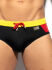 - "Flags Swim Briefs - Black" 