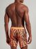- "All-Over Logo Medium Boardshort - Orange Fluo" 