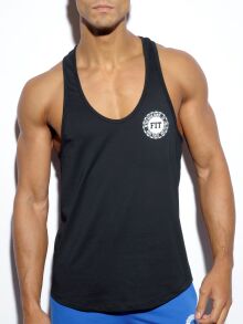 - "Basic Fitness Tank Top - Black" 