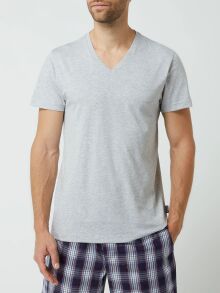  "120200 V-Shirt - Light Heather Grey" (. !) 