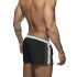 - "Stripes Basic Swim Short - Black" 