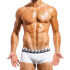 - "Iconic Brazil Cut Boxer - White" 