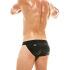 - "Glitter Tanga Briefs - Black" 