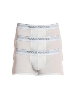 Трусы-боксеры "Staple 3-pack Boxer - White" (комплект 3 шт.)