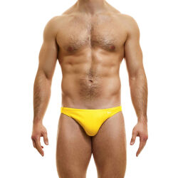 - "Peace Low Cut Brief - Yellow" 