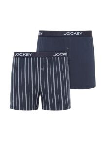 - "305500 Boxer Knit 2 Pack - Navy Strip" ( 2 .) (. !) 