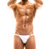 - "Bodybuilding Tanga Briefs - White" 