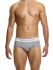 Увеличить Трусы-брифы "Staple 3-pack Fly Briefs - White/Grey/Black" (комплект 3 шт.)
