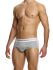 Увеличить Трусы-брифы "Staple 3-pack Fly Briefs - White/Grey/Black" (комплект 3 шт.)