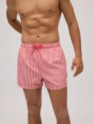 - "90321 Short Stripped Swimsuit Hot Coral" 