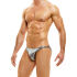 - "King Cheetah Low Cut Briefs - Metal" 