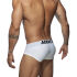 - "Push Up Mesh Briefs - White" 