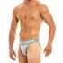 - "Classic Tanga Briefs - Grey" 