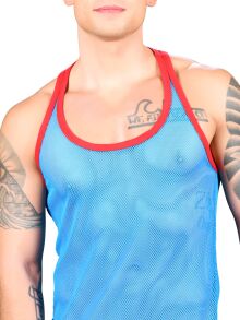 - "Club Racer Back Tank - Electric" 