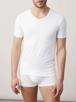  "20100 - V-Neck Undershirt Blanco" 