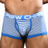�����-������� "Almost Naked Fly Stripe Boxer - Electric Blue/White Stripes" 