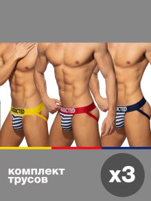 �����-����� "3 Pack Sailor Push Up Jock" (�������� 3 ��.) 