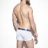 - "Flowery Waistband Boxer - White" 