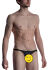 - "M2008 Low Rise Briefs - Black / Gold" 