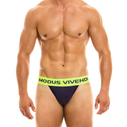 �����-����� "Phosphor Tanga Briefs - Purple" 