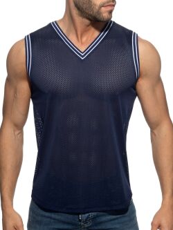 �����-���������� "Slam V-Neck Sleeveless T-Shirt Navy" 