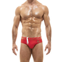 ������-����� "Glam Meander Briefs - Red" 