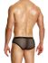 �����-����� "Mesh Through Classic Briefs - Black" 
