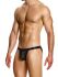 �����-����� "Mesh Through Tanga Briefs - Black" 