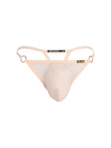 �����-������� "Unleashed Nude Mesh Ring Thong - Nude" 