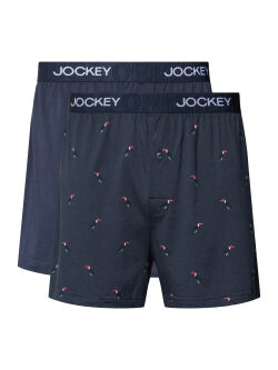 �����-����� "305500 Boxer Knit 2 Pack - Sea Storm" (�������� 2 ��.) 