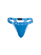 �����-������� "Almost Naked Soccer Mesh Thong - Blue" 