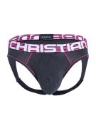 �����-����� "Almost Naked Hang-Free Locker Room Jock - Charcoal" 