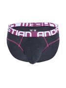 �����-����� "Almost Naked Hang-Free Briefs - Charcoal" 