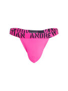 �����-������� "Hotness Rib Thong - Neon Pink" 