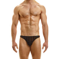 �����-����� "Pied De Poule Low Cut Briefs - Bronze" 