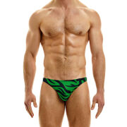 �����-����� "Tiger Low Cut Briefs - Green" 