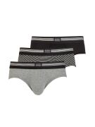 �����-����� "17302483 Brief 3 Pack - Black Stripe" (�������� 3 ��.) 